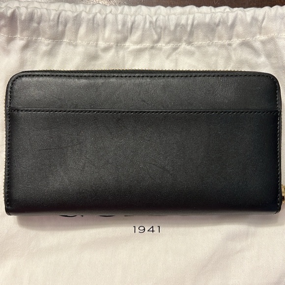 Coach Accordion Zip Wallet With Stardust City Skyline Embroidery - Picture 2 of 5